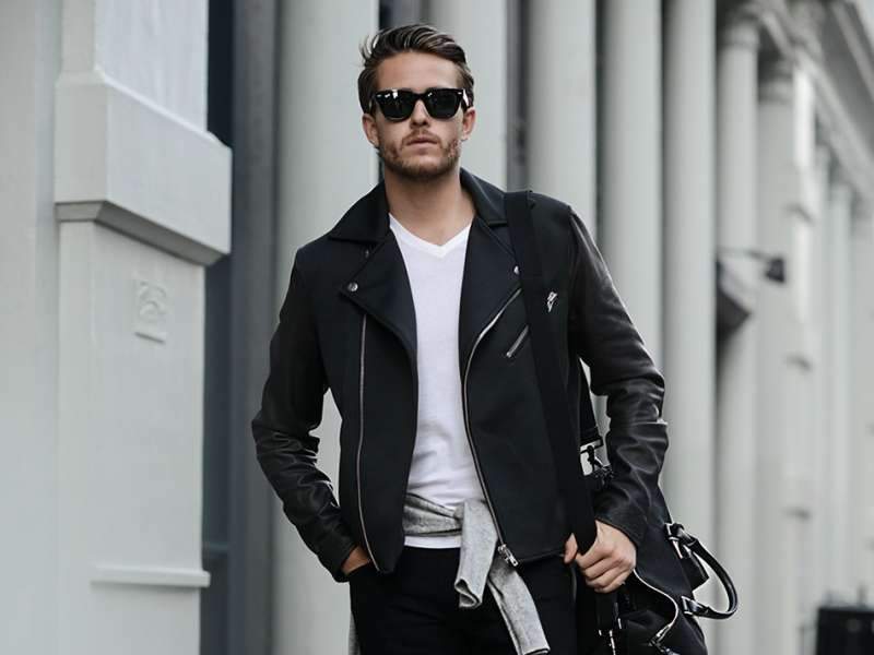 phối đồ với bomber jacket nam